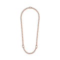 14K Rose Gold-Plated Link Necklace