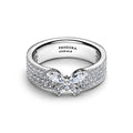 Butterfly Sterling Silver Ring With Clear Cubic Zirconia