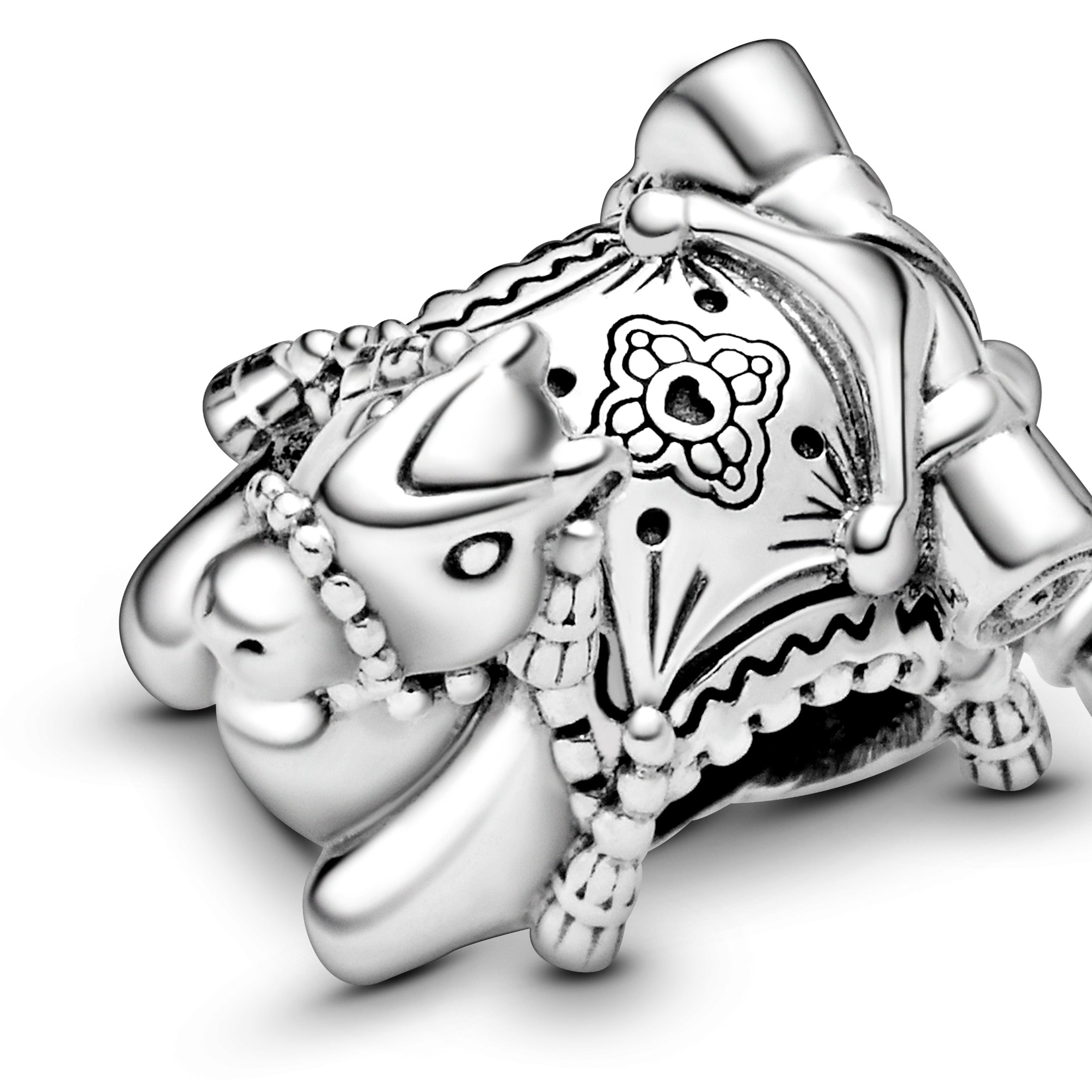 Camel Sterling Silver Charm