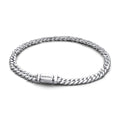 Cuban Chain Sterling Silver Bracelet