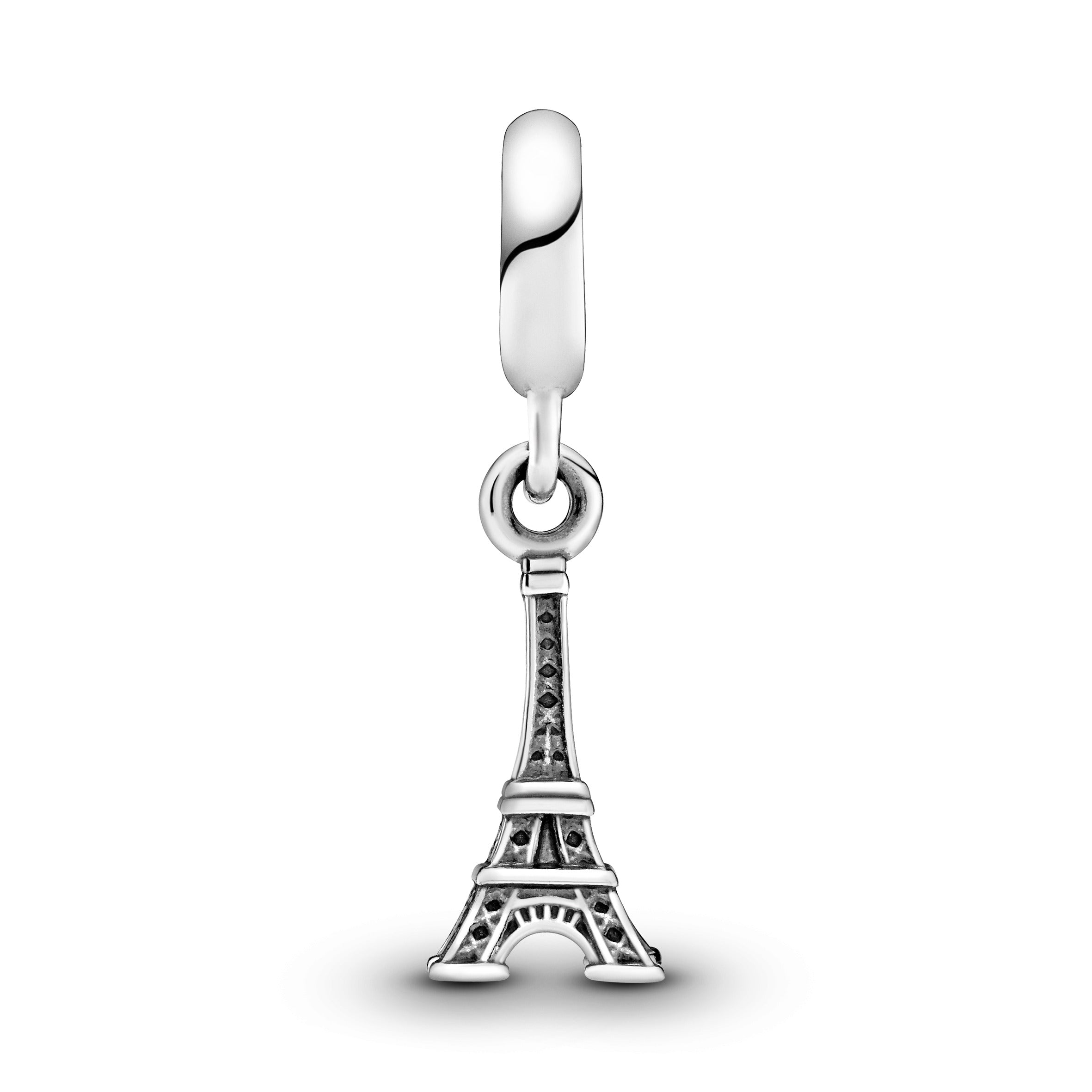 Eiffel Tower Silver Dangle