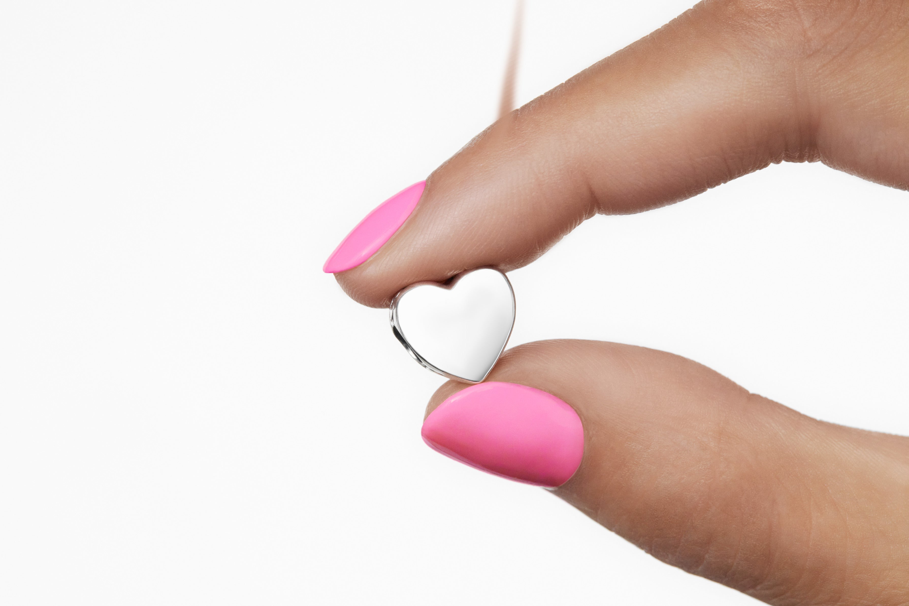 Heart Silver Charm