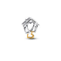 Home Sterling Silver And 14K Gold-Plated Charm