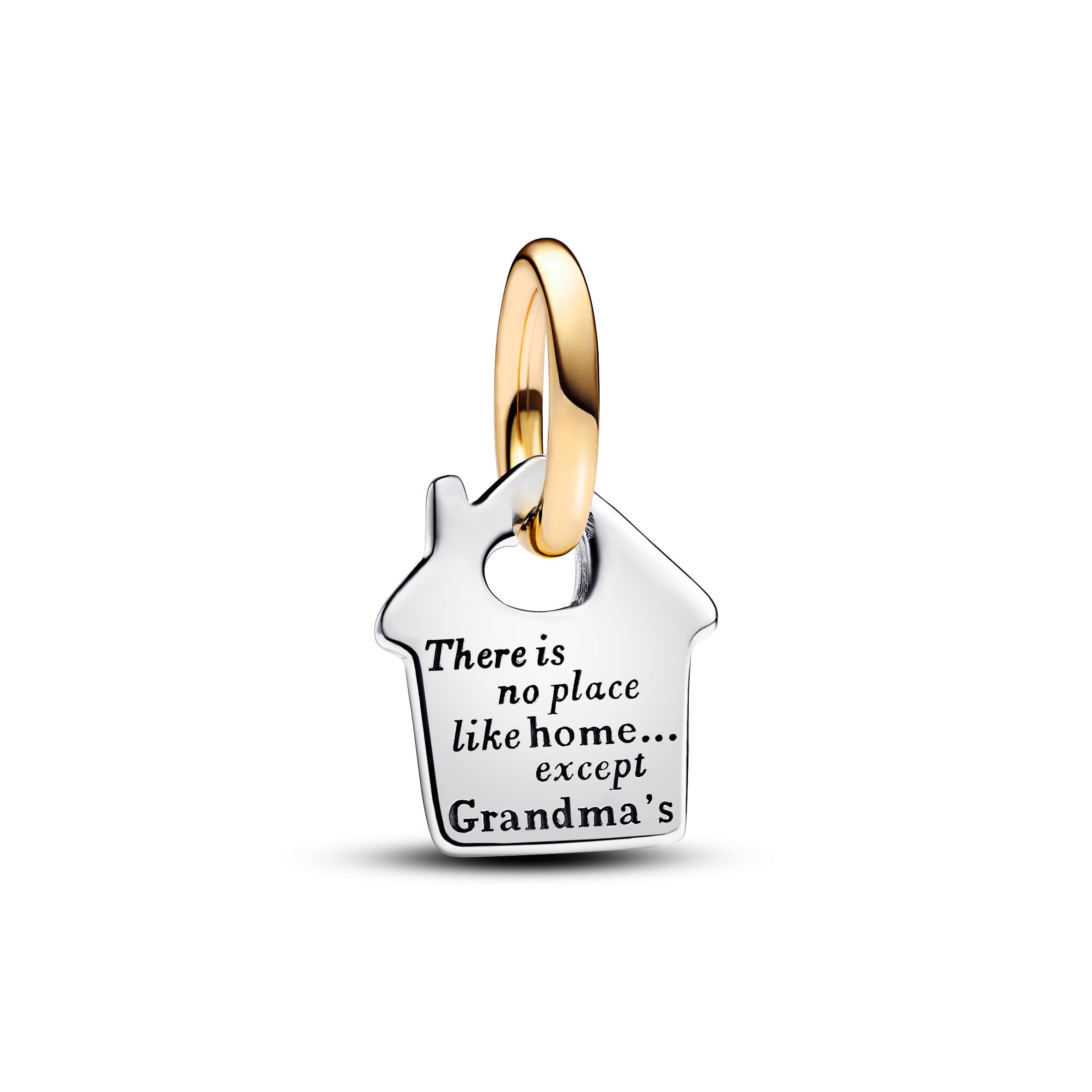 House Sterling Silver And 14K Gold-Plated Dangle