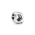 Letter Q Silver Charm