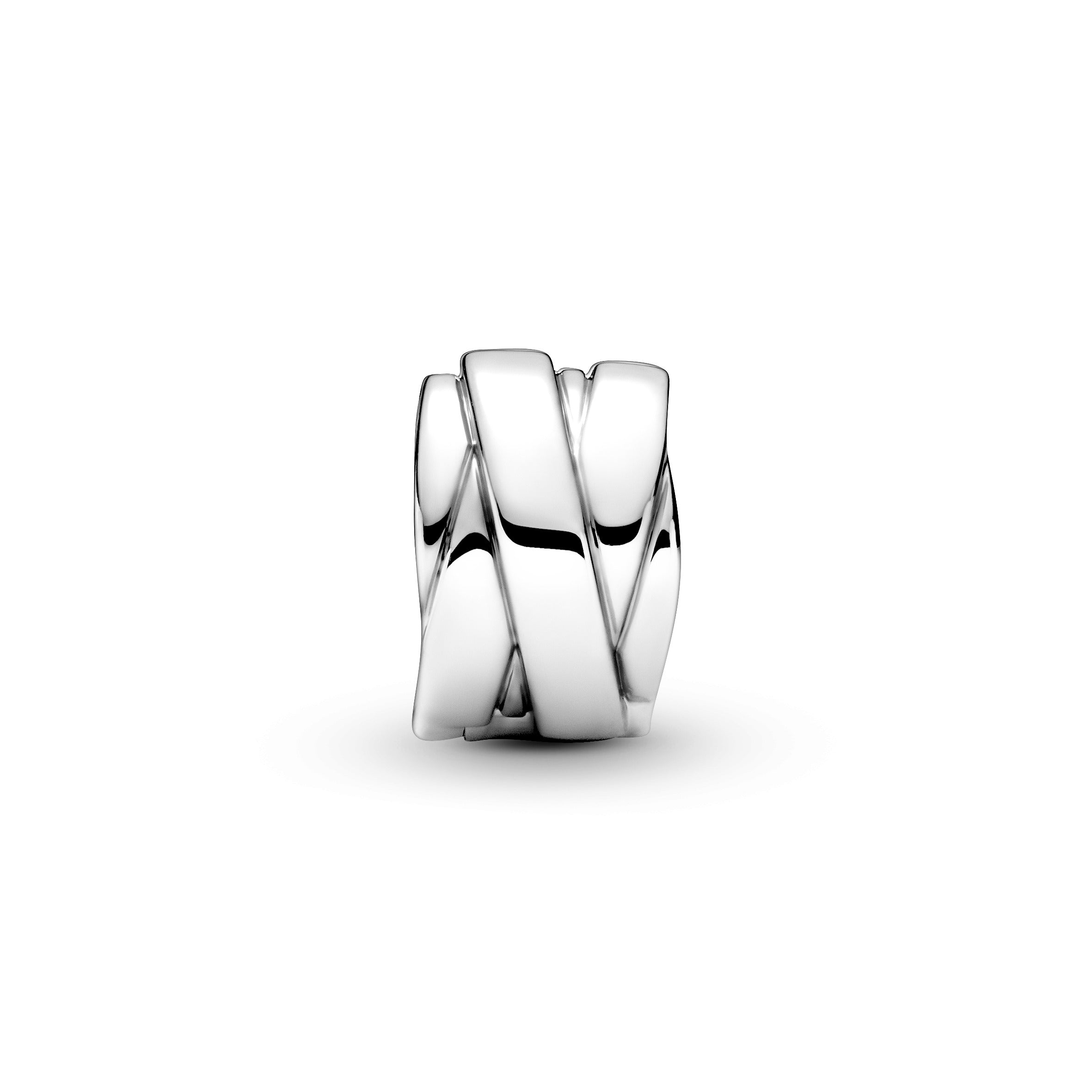 Ribbon Sterling Silver Clip
