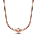 Snake Chain 14K Rose Gold-Plated Necklace