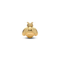 Textured Bee 14K Gold-Plated Mini Charm